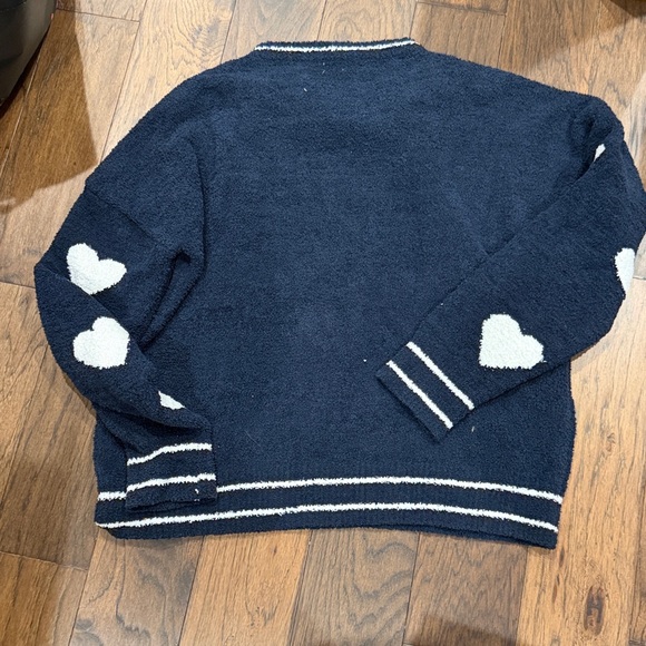 POL plush heart sweatshirt - Picture 3 of 3
